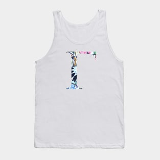 Barcelona Gaudi Gamma Sorority Letter Tank Top